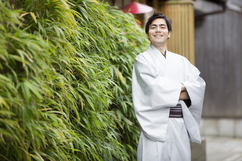 京都でメンズの着物をレンタルするならエブリ着物日和￥１９５０～